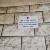 Dom zdravlja Omiš 1957.-1959. Foto: Sonja Leboš