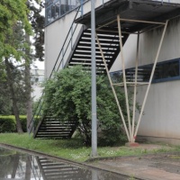 Paviljon lake industrije, arhitekt Marijan Haberle, 1956. Foto: Stella Leboš i Tom Pizeta