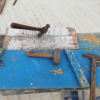 Materijali s istezališta i "groblja barki". Foto: Sonja Leboš