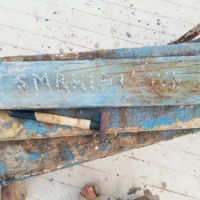 Materijali s istezališta i "groblja barki". Foto: Sonja Leboš