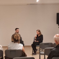 Zorko Sirotić i Petra Belc predstavljaju KKZ, 3. listopada 2024. Foto: Sonja Leboš
