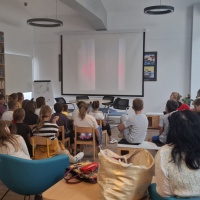 Radionica u Gradskoj knjižnici "Ivan Vidali"
