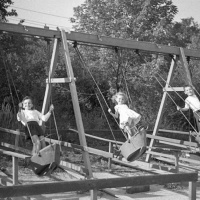 Maksimir Park, 1961. Izvor: Privatni arhiv Zdenke Robić
