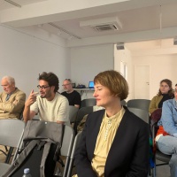 Razgovor s publikom nakon predavanja Katalin Ladik. Foto: Dea Botica