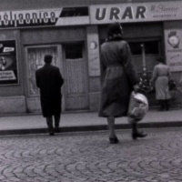 Fotogram iz filma Scusa signorina (Mihovil Pansini, Kinoklub Zagreb, 1963).